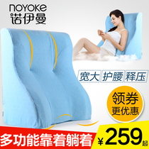 Neumann bedside cushion large backrest pregnant women elderly gastroesophageal reflux prevention slope cushion inflammation bed waist pillow