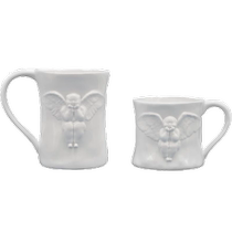 Rarity Art 520 Limited Angel Relief Lovers Bone Porcelain Cups Limited Gift Boxes