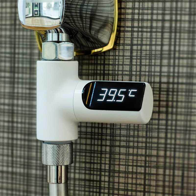 Know warm passive LED water thermometer electronic faucet baby bath creative shower thermometer