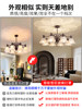 Medieval-Style Living Room Chandelier 2025 New Model, Elegant French-Style Main Light for the Hall, American Retro Bedroom Zhongshan Lighting Fixtures