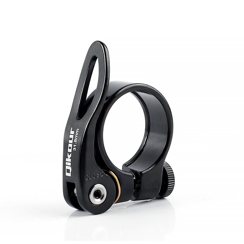 Qikour Aluminum Alloy Sitting Bar Clip 31 8mm34 9mm Mountaineering Car Road Car Sitting Pipe Quick Detached Clip With Handle