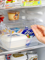 Japan Import Layered Shelve Refrigerator separated containing shelf Ice cabinet Drawers Tray internal barrier bracket