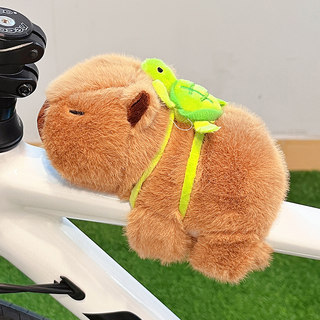 自行车小配饰可爱卡通网红骑行摆件公路车挂件玩偶山地车装饰配件