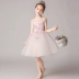 Trang phục trẻ em công chúa váy cô gái lông bông trang phục cô gái nhỏ sinh nhật chủ nhà buổi tối ăn mặc nước ngoài - Váy trẻ em