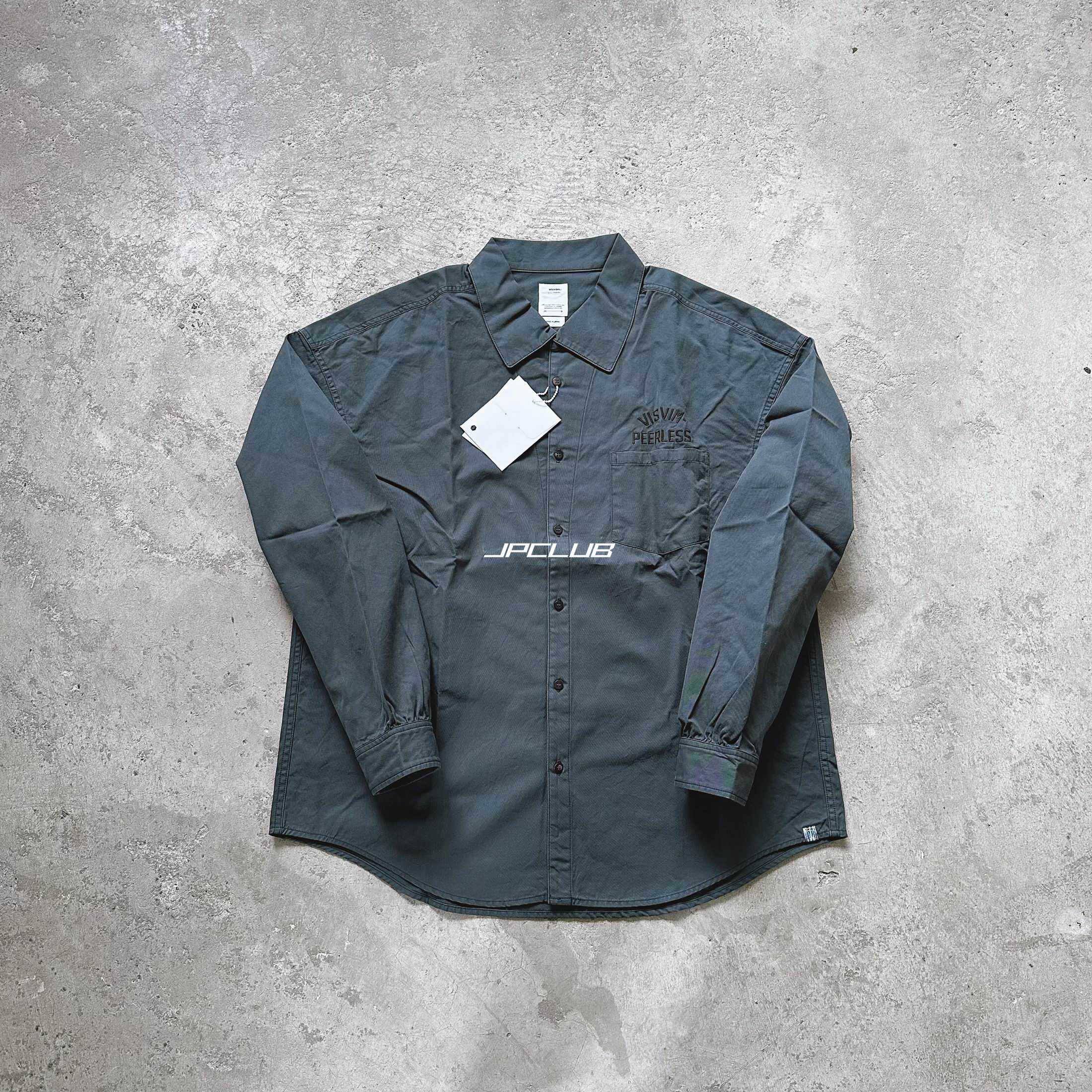 2J8706/visvim 18ss DHARMA SHIRT PINSTRIPE F.I.L. EXCLUSIVE 0118105011014 チャイナシャツ(トップス)｜売買されたオークション情報、Yahoo!オークション(旧ヤフオク!) の商品情報をアーカイブ公開 - オークファン（aucfan.com） | VISVIM LHAMO SHIRT PEERLESS 18SS SPOT | デニムシャツ・ダンガリーシャツ | ヴィズヴィム