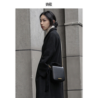 Niche genuine leather bag 2025 new women's bag summer chain bag crossbody bag handbag shoulder bag small square bag
