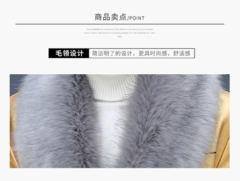 Sinh viên da nam dài phần lông lớn cổ áo nam thanh niên áo gió nam phiên bản Hàn Quốc của tự làm dày tóc stylist áo khoác da - Quần áo lông thú áo ấm nam