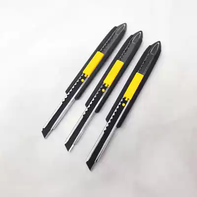 Wallpaper Wall cloth tool 9MM sharp utility knife extended knife holder full 5 send black steel blade paper cutter medium knife