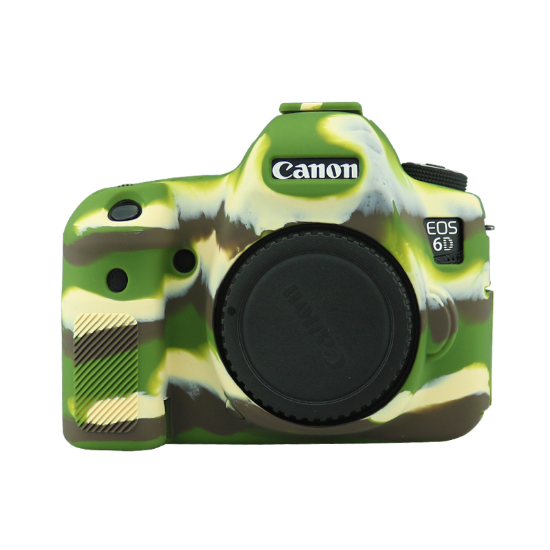 máy ảnh CANON Canon 6D 6D2 bảo vệ tay áo Silicone Case SLR túi máy ảnh chống bụi thả sức đề kháng mùi 6DII - Phụ kiện máy ảnh kỹ thuật số ba lo may anh
