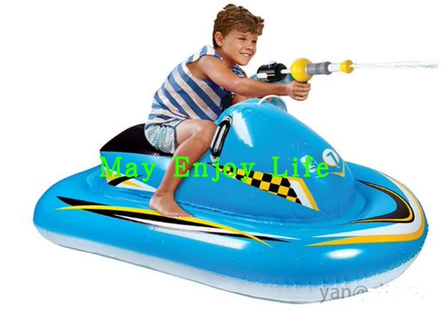 Водный детский надувной водный пистолет из ПВХ, кушон, плавательный аксессуар