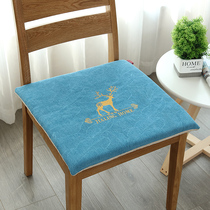 Chenille thickened cushion four seasons universal non-slip chair cushion stool cushion cushion square dining table chair office chair