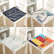 Cotton Four Seasons seat cushion chair cushion seat cushion seat cushion student chair thin office car seat cushion non-slip