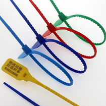 HOT anti-theft buckle disposable plastic seal container logistics cargo seal garden sea fishing sign cable tie 360