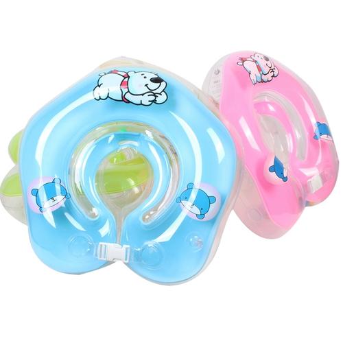 Музыкальный надувной плавательный круг для младенца, защита от опрокидывания