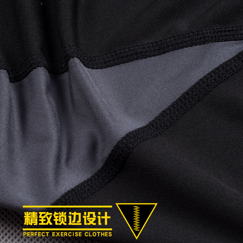 Sports vest men's elastic tide cards Body Cross-bar bodybuilding Shoulder Training Chop Sleeves Fitness Speed Dry Sleeveless T-shirt