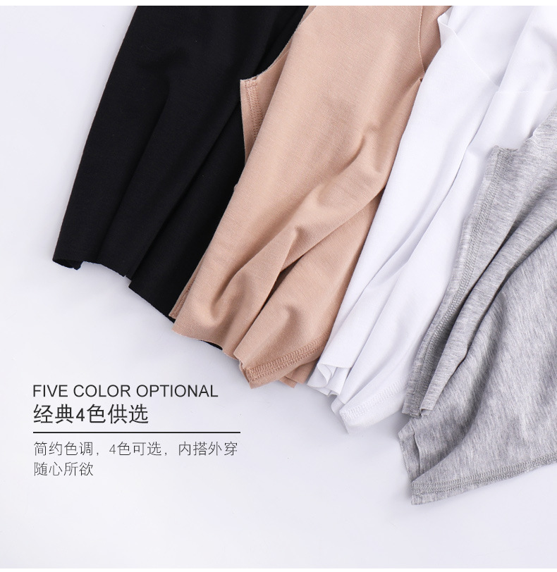 19 mùa xuân và mùa hè từ vai nhỏ yếm nữ bằng vải cotton màu rốn gợi cảm ngắn đoạn đẹp làm đẹp trở lại bên ngoài mặc áo - Áo vest áo ngực