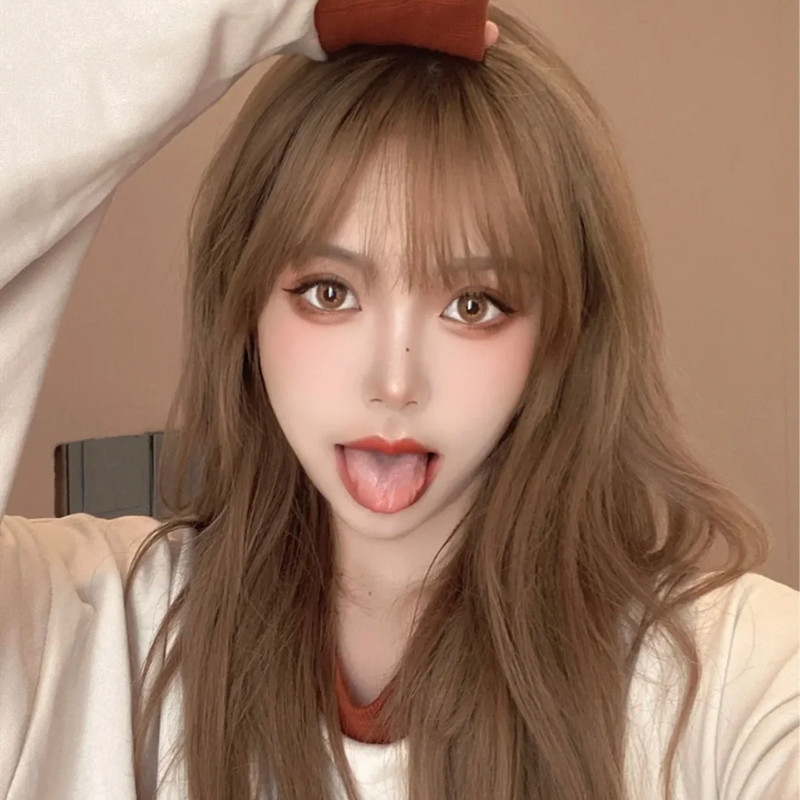 Linen grey brown hair dye yourself at home dyed foam plant natural pure paste female without irritating card male