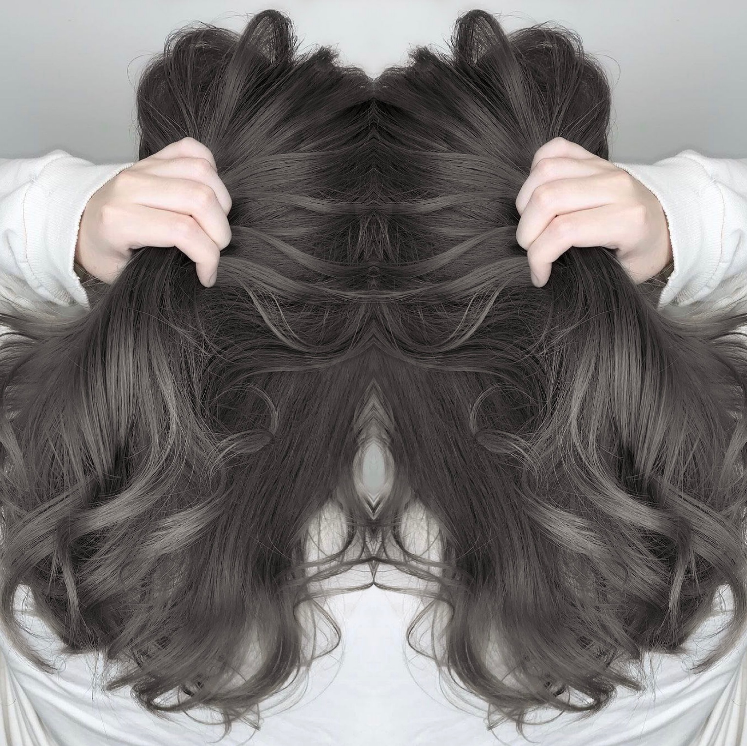 Black Tea Grey Hair Dye 2021 Pop Color Yourself At Home Dyeing White Bubble Foam Plant Pure Cream Female