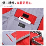 В соответствии с осенней рабочей одеждой, набор мужской длинно -насыщенной автоматической ремонтной рабочей одежды 4S Магазин Машина ремонтная машина ремонтная машина для стирки автомобилей униформа