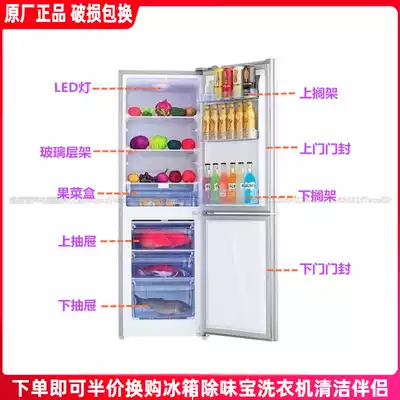 RongSheng BCD-182RA1D BCD-187RA1D Refrigerator Drawer Fruit Vegetable Box Door Lack Door Seal