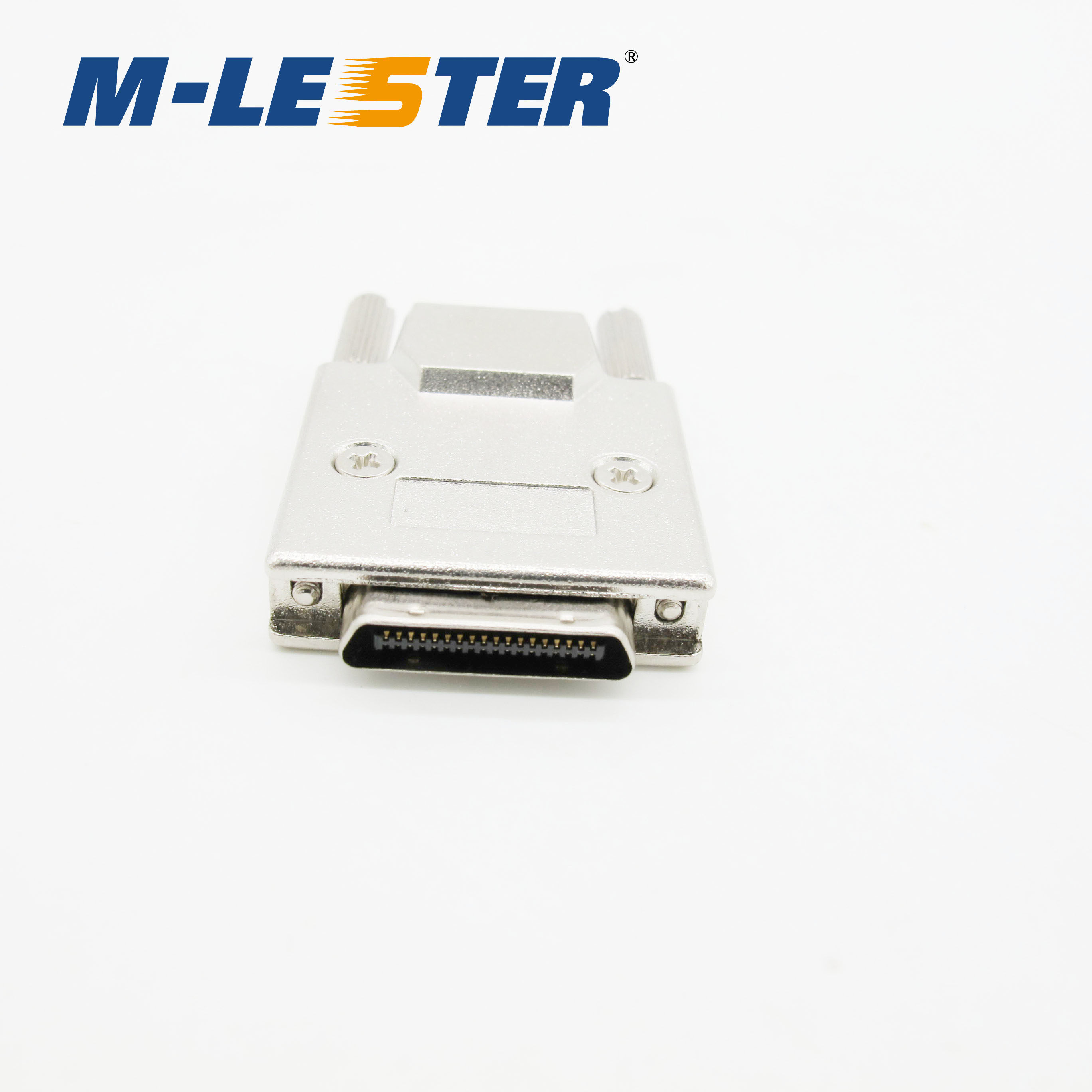 Menglesite V36M-AS SCSI accessories Iron shell type CN36 core crimp cable male 0.8 small 36 male plug