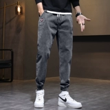 Летние джинсы, ультратонкие тонкие спортивные цветные штаны для отдыха