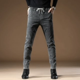 Элитные летние трендовые тонкие джинсы, штаны для отдыха, в американском стиле, свободный прямой крой