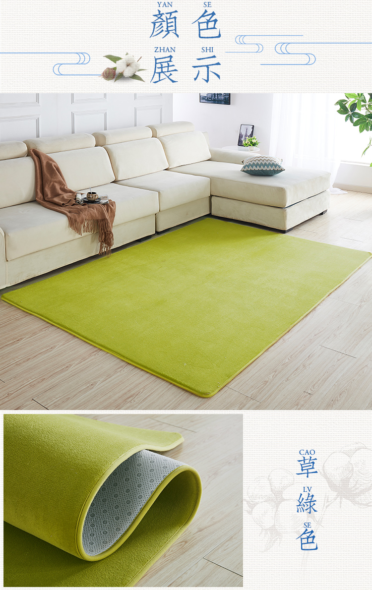 Cạnh giường ngủ thảm tùy chỉnh lông tơ phòng khách bàn cà phê thảm cửa hàng pad phòng ngủ cho Mats phòng cô gái dễ thương của trẻ em - Thảm thảm lông chụp ảnh