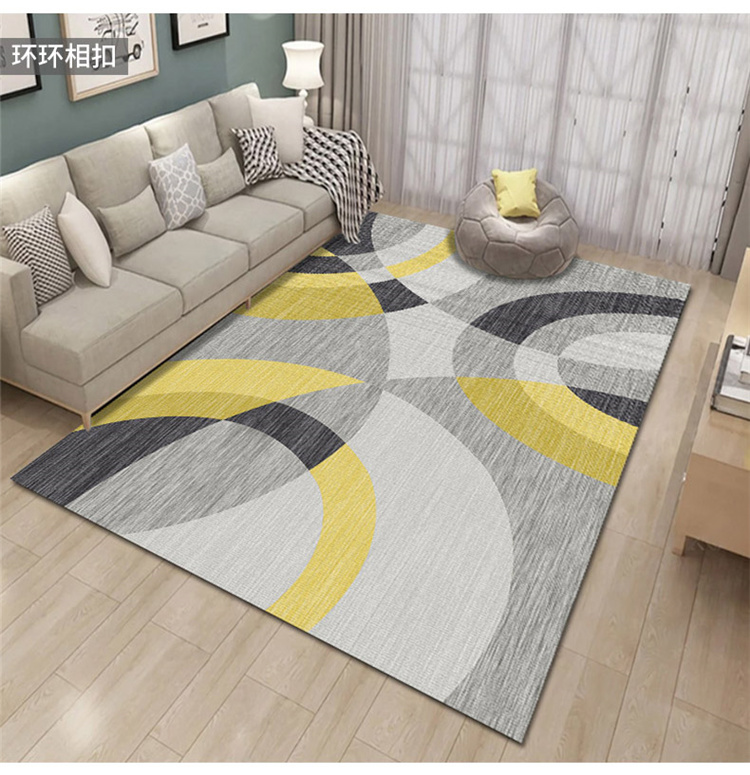 Phòng khách Bắc Âu bàn cà phê thảm lớn cửa mat nhà trẻ em phòng mat IKEA phòng ngủ đầu giường thảm rửa tùy chỉnh - Thảm thảm trang trí phòng khách
