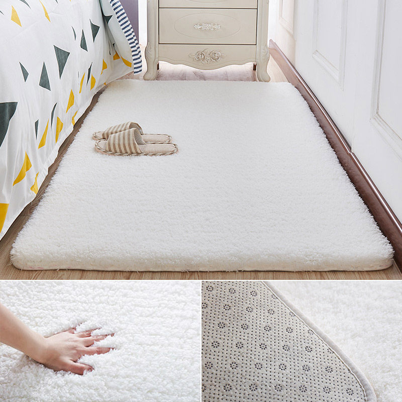 Simply modern bedroom carpet bedroom bedroom bedroom bedroom bedroom with cute girl room plush mat white photo blanket