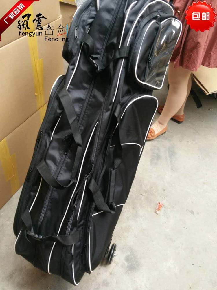 Fencing Equipment Fencing Bag Osda Style Fencing Bag Big Roller Sword Bag Factory Price Direct Sale Two Sets of Equipment