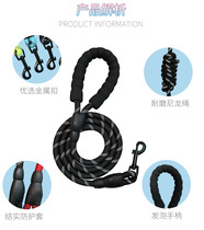 Hot Pins Walking Dog Dogs Traction Rope Labrador Gold Wool Chai Dog Supplies Teddy Small Medium-sized Large Dog Chain Sub