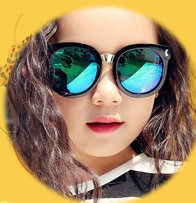 Explosive fashion big-name sunglasses parent-child glasses anti-UV children's glasses big-frame sunglasses trendy stars with the same style