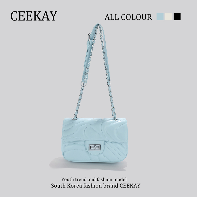 Ceekay Original Chain Underarm Bag High-End Texture Niche Design Bag for Women 2025 New Single Shoulder Crossbody Bag
