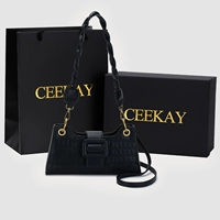 Черный подарочный пакет