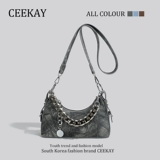 Ceekay, летняя джинсовая сумка подмышку, сумка через плечо, премиум класс