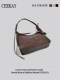 Ceekay Original Design Retro Textured Tote Bag for Women 2026 New Fashion Versatile Commuter Shoulder Crossbody Bag