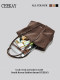 Ceekay Original Design Retro Tote Bag for Women, New Large-Capacity Commuter Shoulder Bag, Versatile and High-End Large Bag