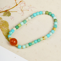 FS Jewelry 18k Turquoise Multi-colored Bracelet