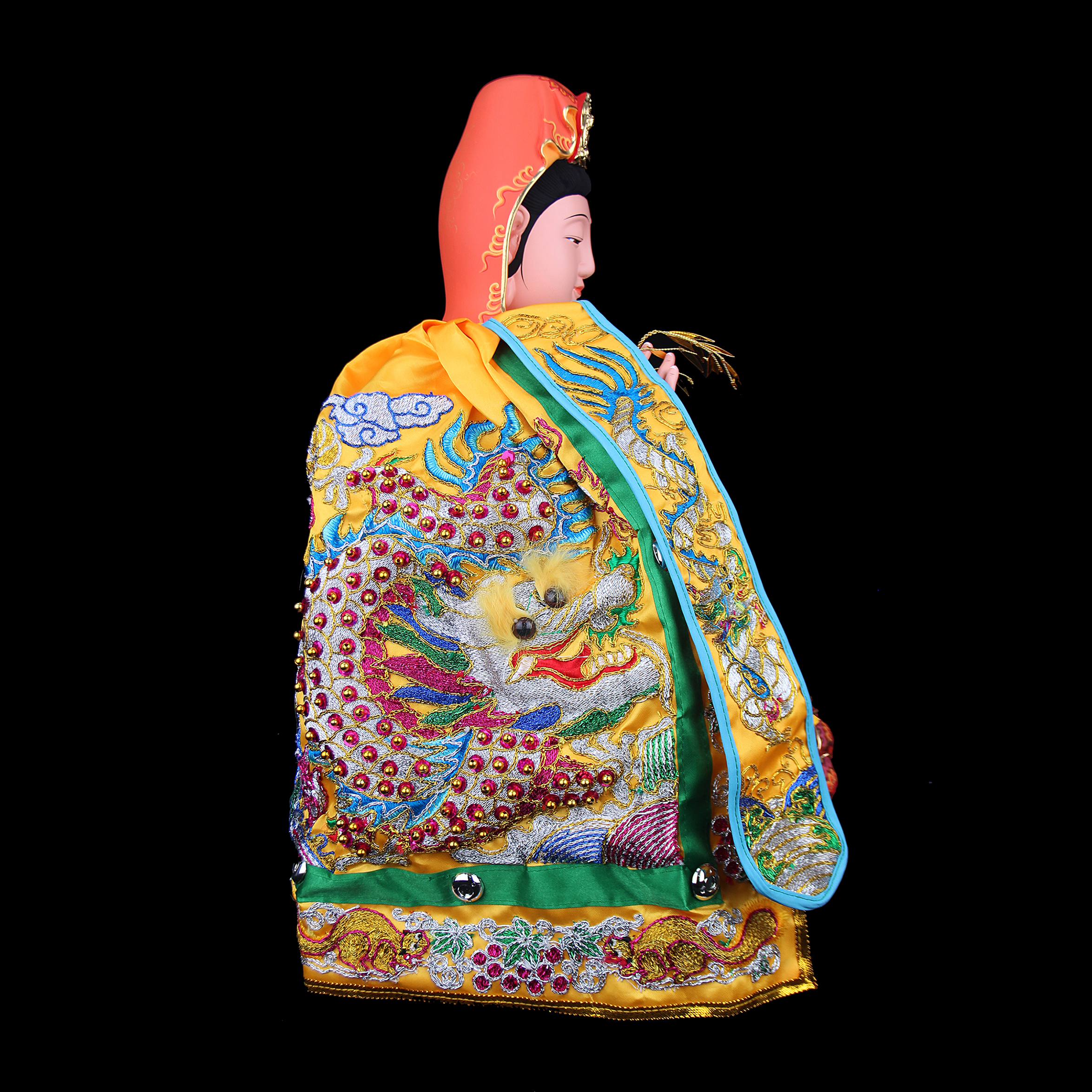 清晚期细路内穿龙袍：穿越时空的奢华，古玩收藏界的璀璨明珠✨