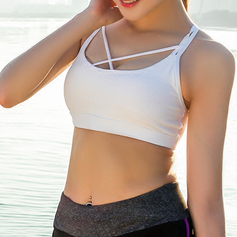 [Giải phóng mặt bằng] đồ lót thể thao nữ XEXYMIX làm đẹp áo vest yoga không có vòng thép tập hợp áo ngực đẹp - Đồ lót thể thao áo gym