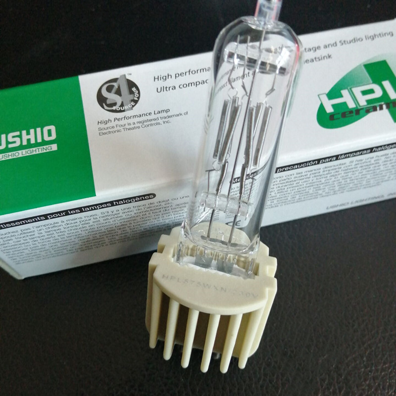 日本USHIO JS 230V 575WXN舞台演出成像聚光灯灯泡HPL750W车展灯