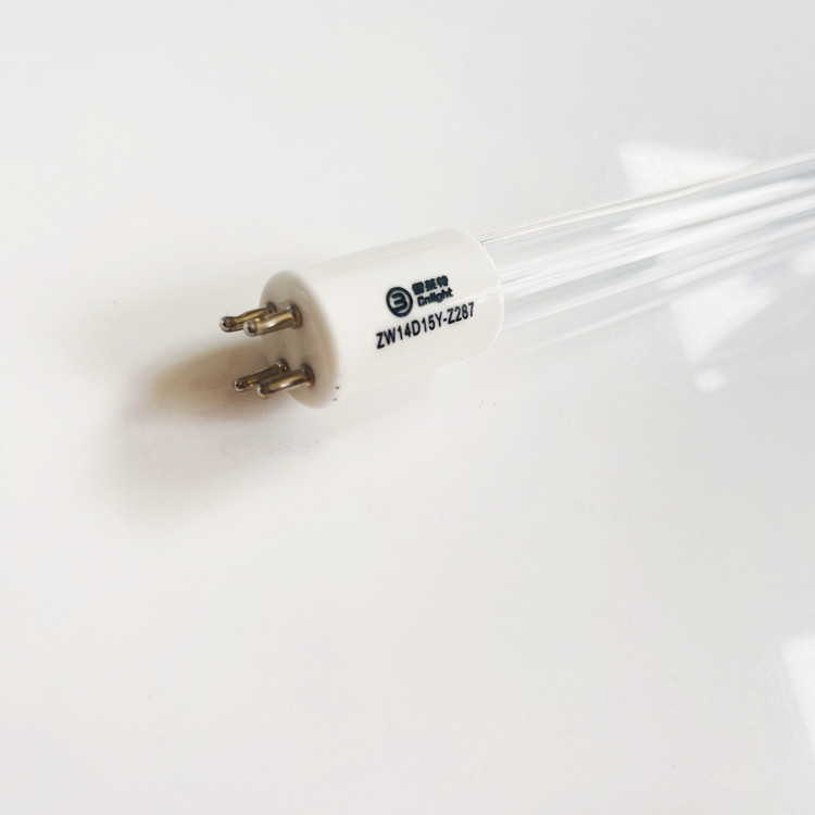 雪莱特 水中杀菌灯管 ZW14D15y-Z287 单端四针 紫外线灯管