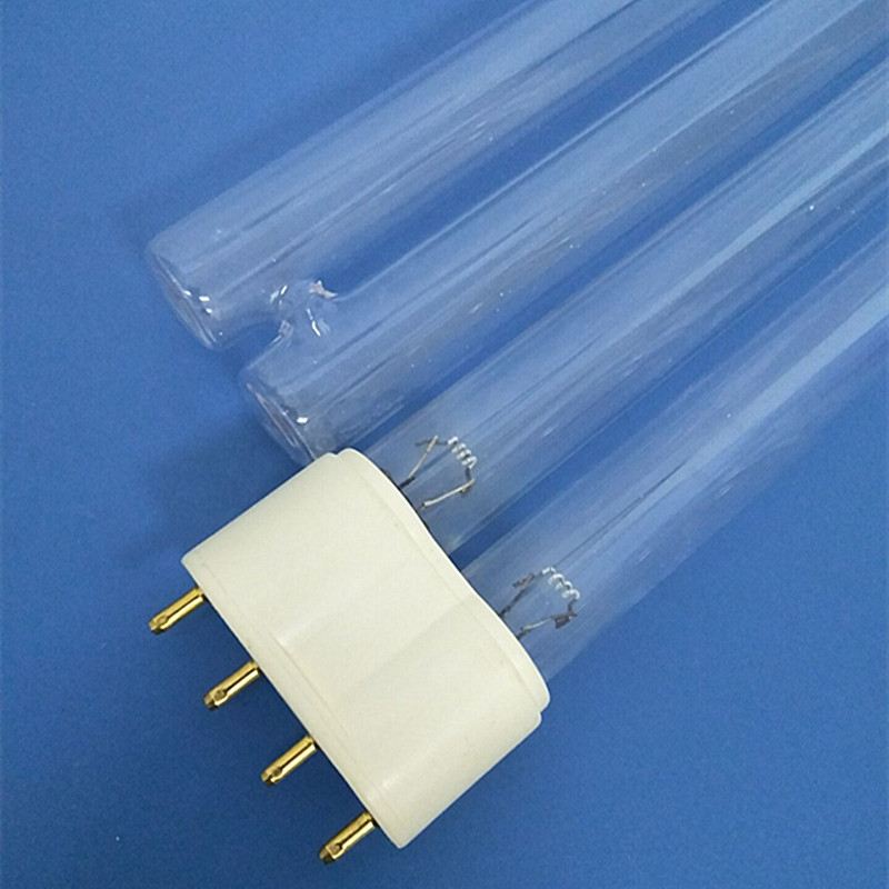 H型 UVC 紫外线杀菌灯消毒机杀菌消毒灯管2G11灯头全长270mm