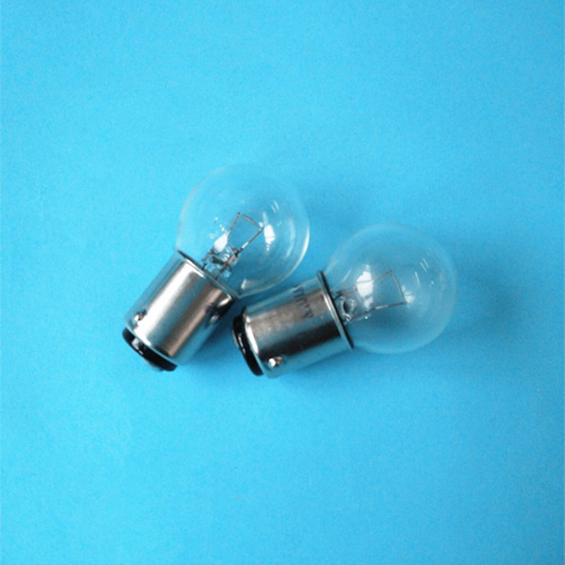 向阳 6V10W卤钨灯 BA15D 双触点 机床灯泡显微镜灯泡