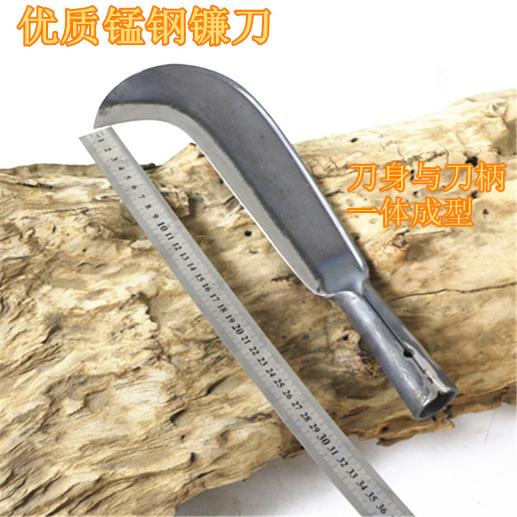Outdoor falling hatchet agricultural pruning garden hatchet hatchet contempt bamboo knife high hardness carbon steel hook sickle blade