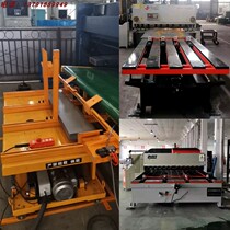 Shearing machine rear palletizer fully automatic conveying palletizer automatic tapping and palletizing neat arrangement and positioning
