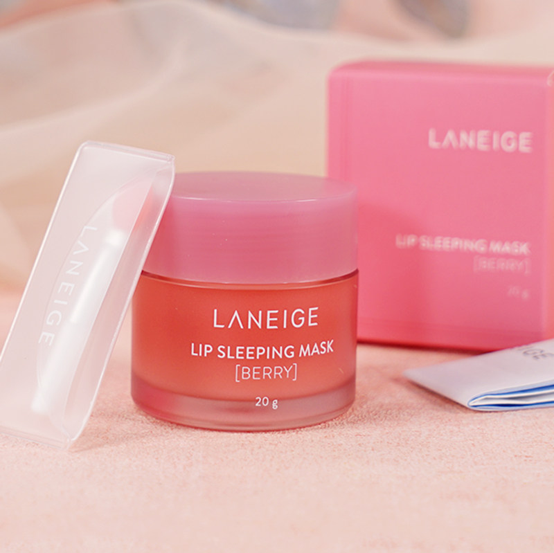 Lansesame Berry Fruit Sleep Lip Film 20g tonic water nourishing strawberry night-time repair and die leather Desalinated Lip-Taobao