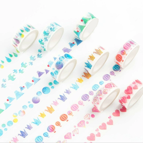 Фотоальбом, японский аксессуар, бумажная лента, акварель, «сделай сам», не оставляет следов, 15мм, 7м