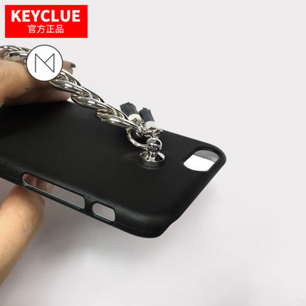 MIDNIGHT MOMENT.新款链条手腕韩版手机壳